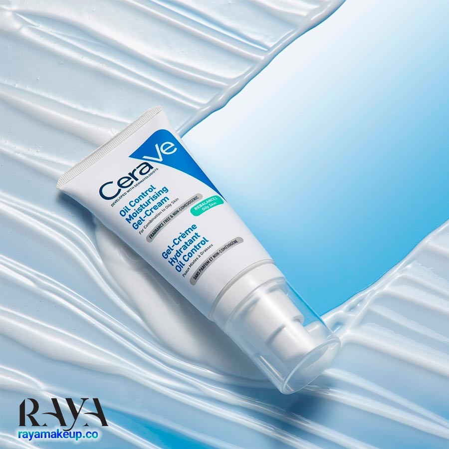 ژل کرم مرطوب کننده کنترل کننده چربی سراوی CeraVe Oil Control Moiusturising Gel Cream for Combination & Oily Skin