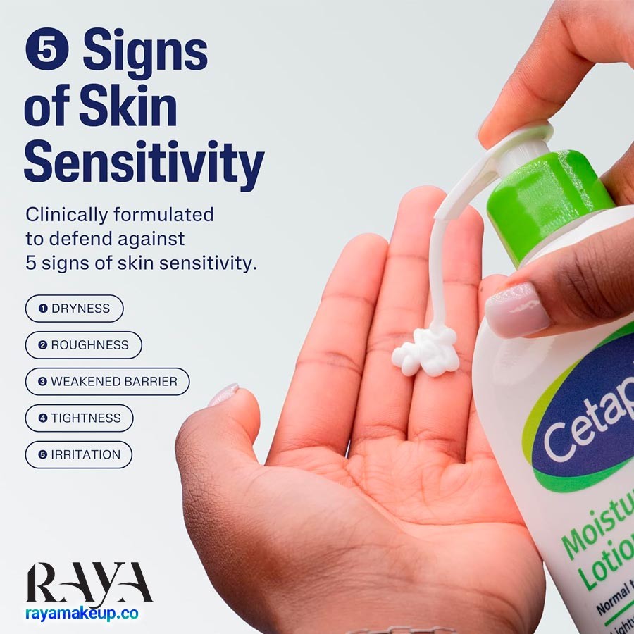 لوسیون مرطوب کننده ستافیل مناسب پوست نرمال تا خشک و حساس Cetaphil Moisturizing Lotion, Dry To Normal, Sensitive Skin