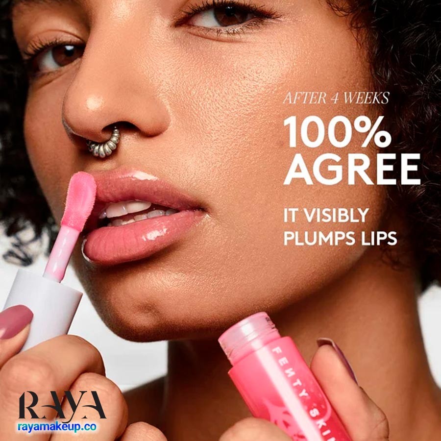 روغن لب آبرسان و تقویت کننده فنتی تریتز فنتی اسکین Fenty Skin Fenty Treatz Hydrating + Strengthening Lip Oil