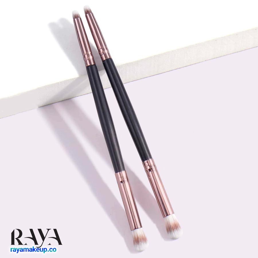 ست براش سایه چشم دو طرفه مانج دو عددی MAANGE 2pcs Double Ended Eye Shadow Set