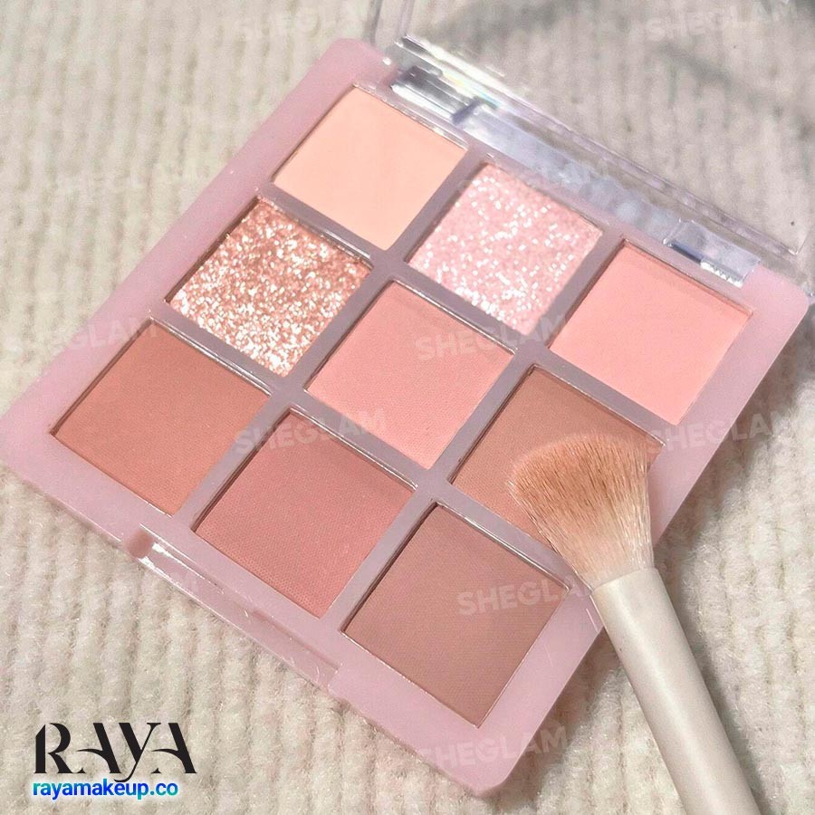 پالت سایه چشم 9 رنگ شیگلم Sheglam Just Blushed 9-Pan Eyeshadow Palette