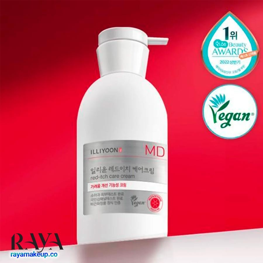 کرم مرطوب کننده ضد قرمزی و خارش ایلیون ILLIYOON MD Red Itch Care Cream