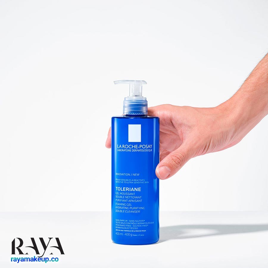 فوم شستشوی ملایم صورت لاروش پوزای La Roche Posay Toleriane Gel Moussant Double Nettoyant