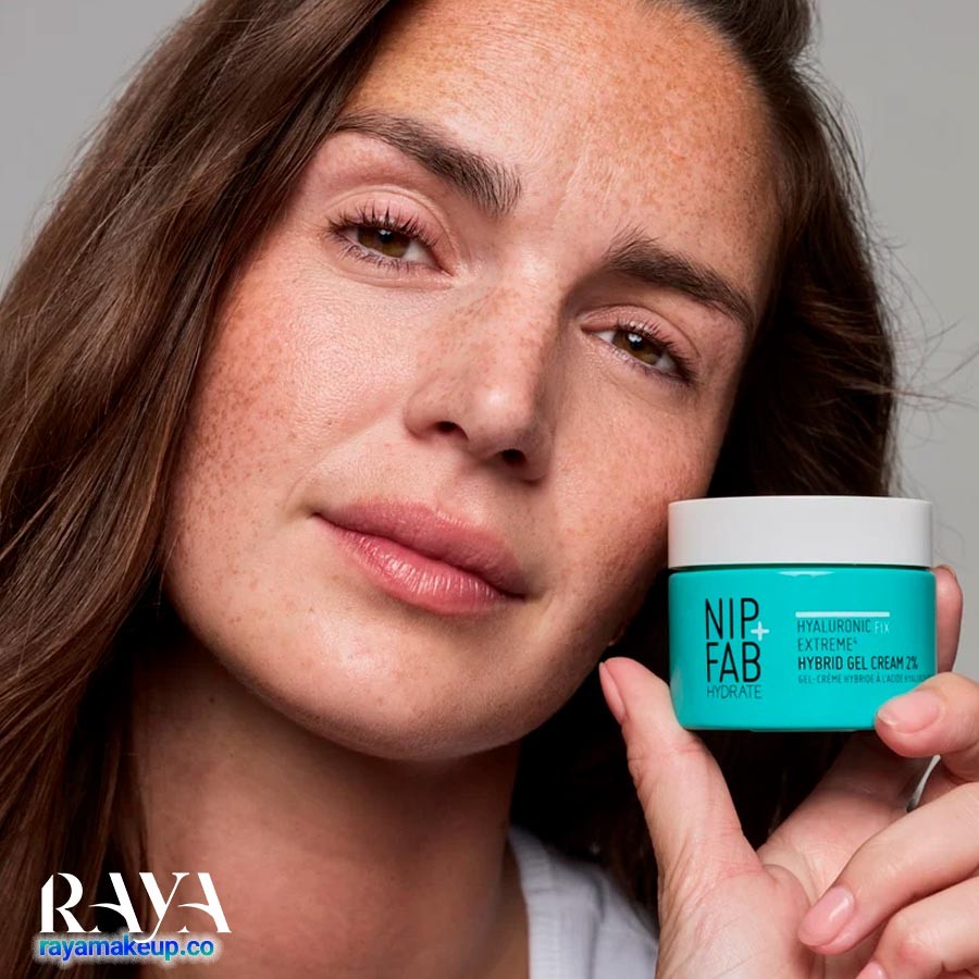ژل کرم آبرسان نیپ اند فاب هیالورونیک فیکس اکستریم 4 هیبرید Nip + Fab Hyaluronic Fix Extreme4 Hybrid Gel Cream 