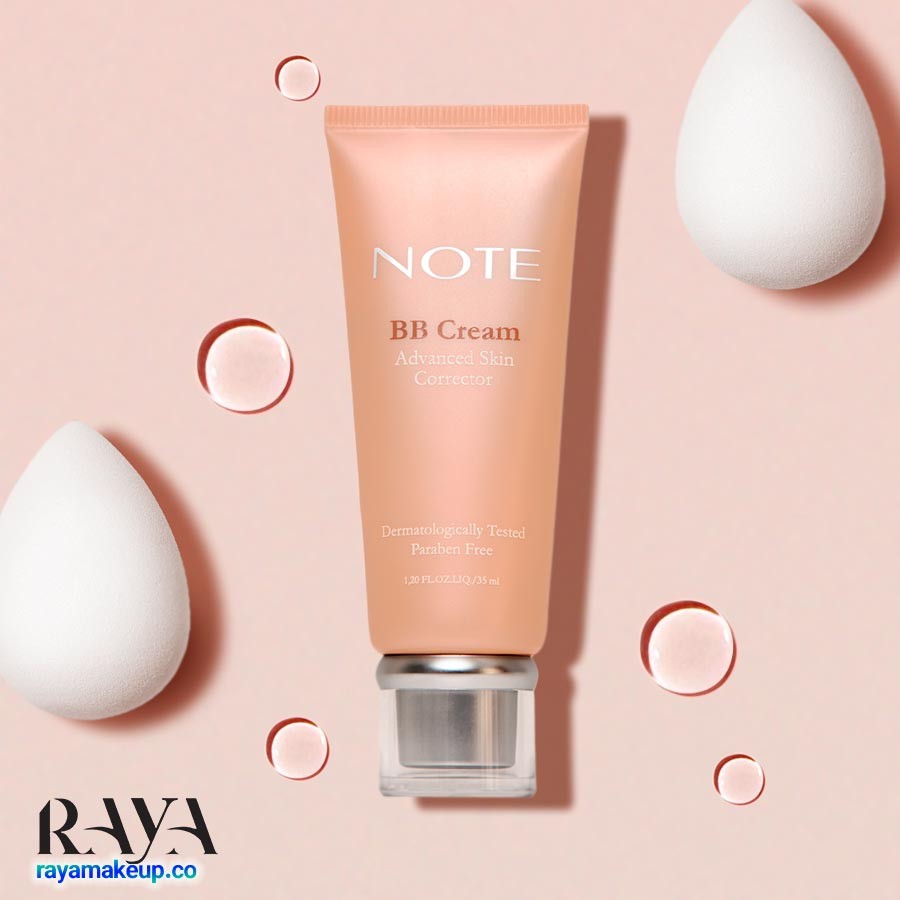 بی بی کرم نوت با SPF15 مناسب انواع پوست Note Cosmetique BB Cream