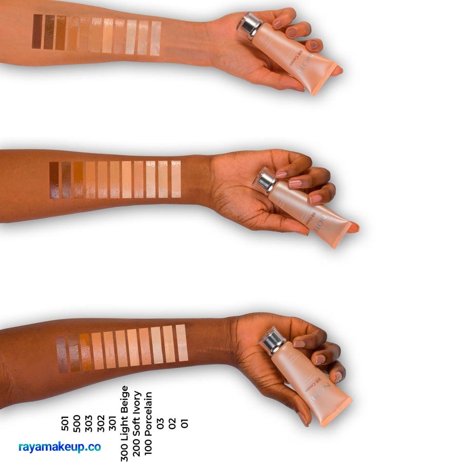 بی بی کرم نوت با SPF15 مناسب انواع پوست Note Cosmetique BB Cream