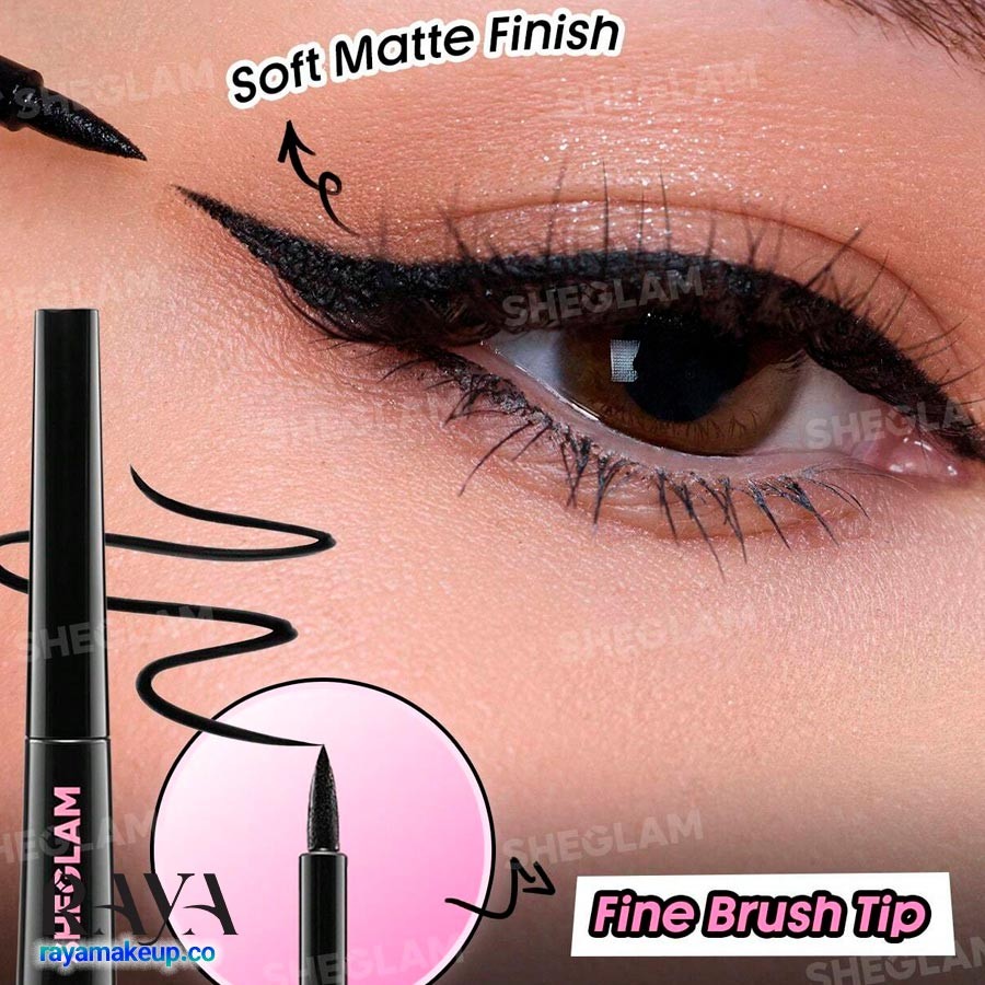 خط چشم مایع شیگلم Sheglam Stay Inked Liquid Eyeliner