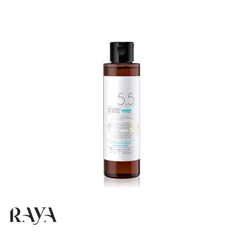 ویدئوی معرفی محصول تونر پاک کننده و متعادل کننده PH 5.5 آکول وزن 145 گرم