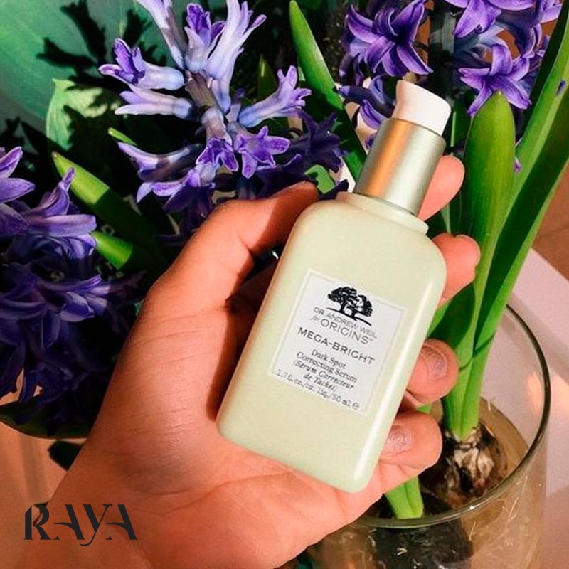 سرم ضد لک و روشن کننده مگا برایت اوریجینز و دکتر اندرو ویل Dr. Andrew Weil For Origins Mega-Bright Dark Spot Correcting Serum