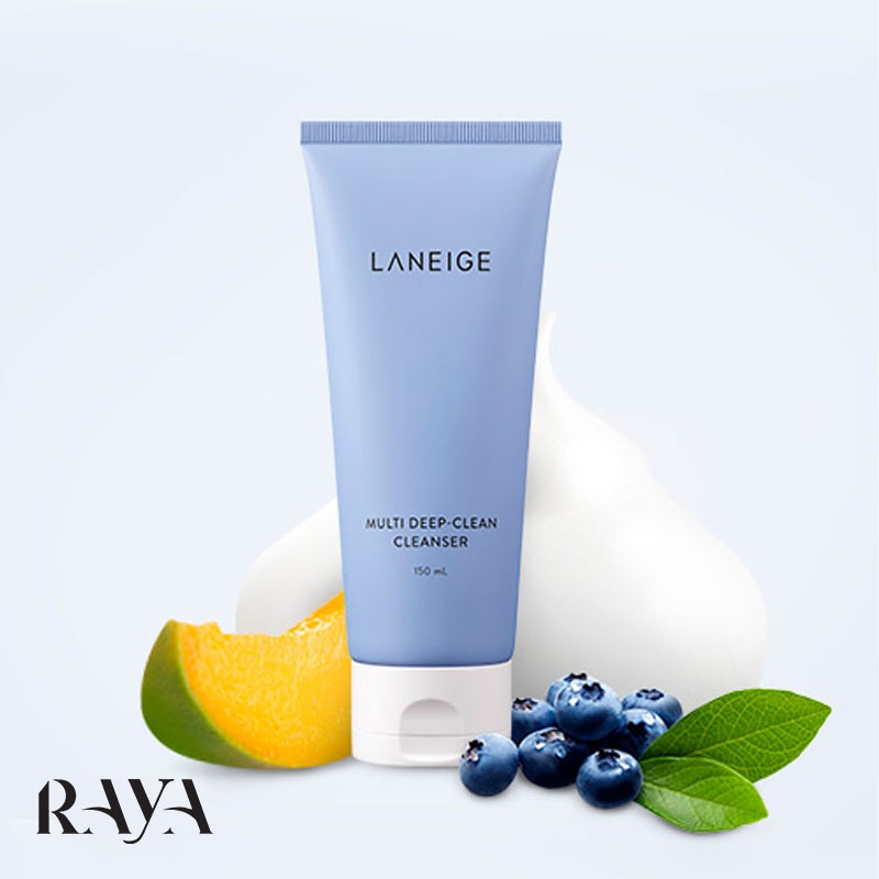 کلینزر پاک کننده صورت مولتی دیپ کلین لانیژ حجم 20 و 150 میل Laneige Multi Deep Clean Cleanser