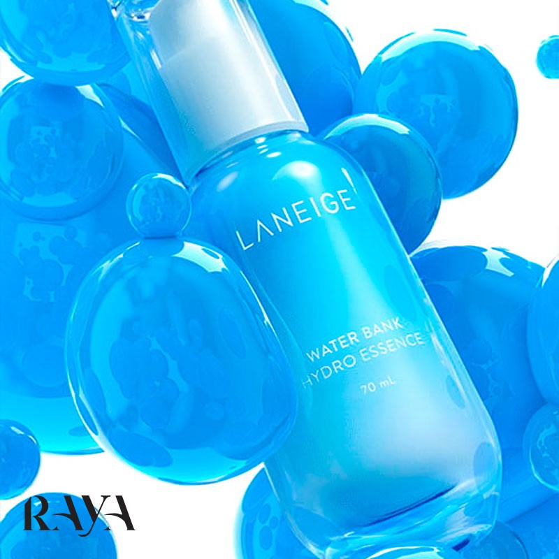 اسنس واتر بانک هیدرو آبرسان و مرطوب کننده 24 ساعته لانیژ Laneige Water Bank Hydro Essence