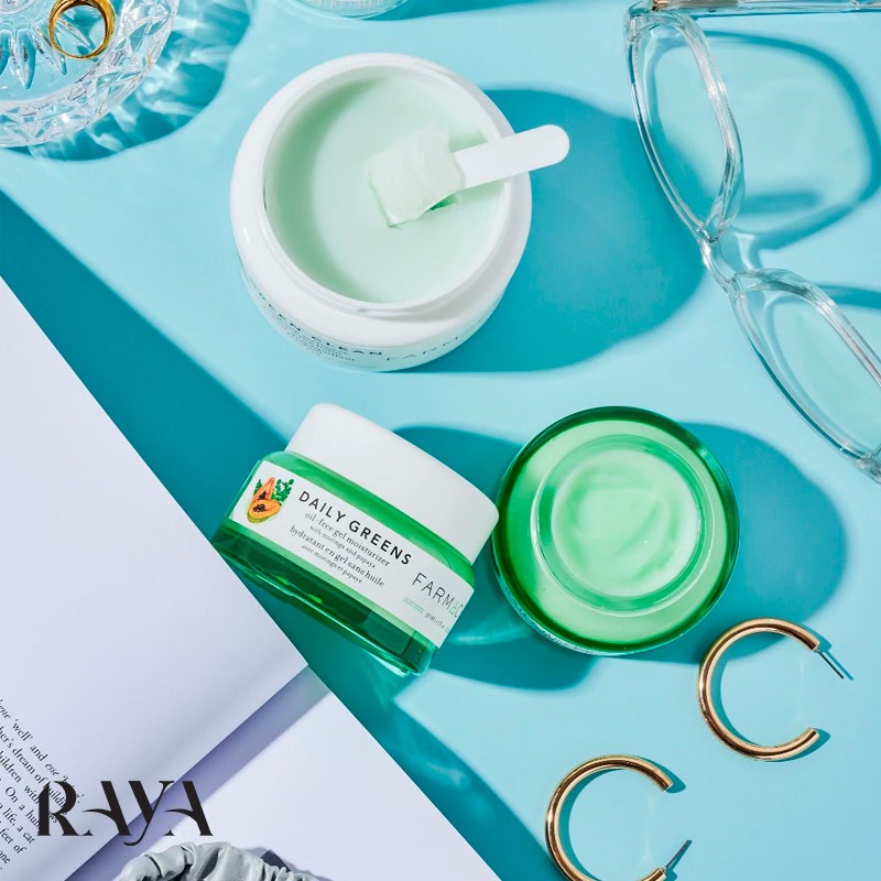 ژل مرطوب کننده گرینز روزانه فارماسی فاقد روغن و سیلیکون Farmacy Daily Greens silicone-free + oil-free gel moisturizer