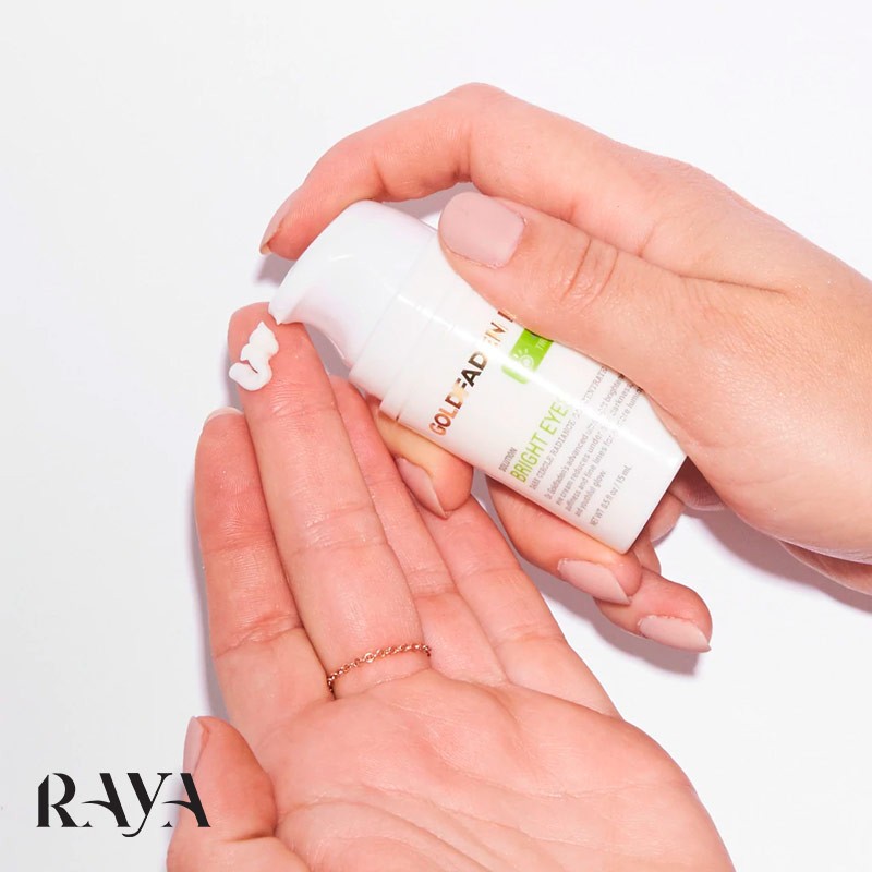 کرم دور چشم روشن کننده و ضد تیرگی گلدفادن Goldfaden MD Bright Eyes Dark Circle Radiance Concentrate