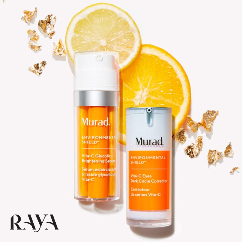 سرم روشن کننده ویتامین سی و گلیکولیک اسید دکتر مورد Murad Vita-C Glycolic Brightening Serum