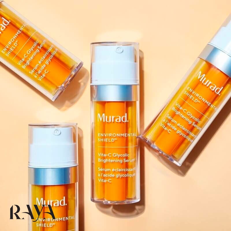 سرم روشن کننده ویتامین سی و گلیکولیک اسید دکتر مورد Murad Vita-C Glycolic Brightening Serum