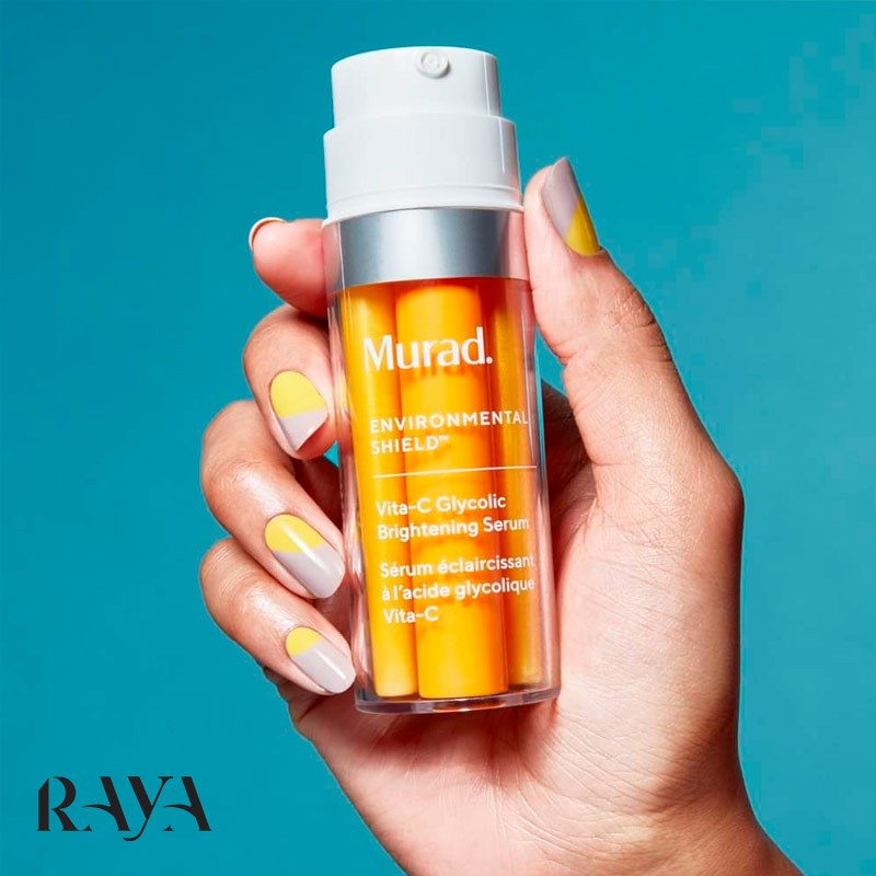 سرم روشن کننده ویتامین سی و گلیکولیک اسید دکتر مورد Murad Vita-C Glycolic Brightening Serum
