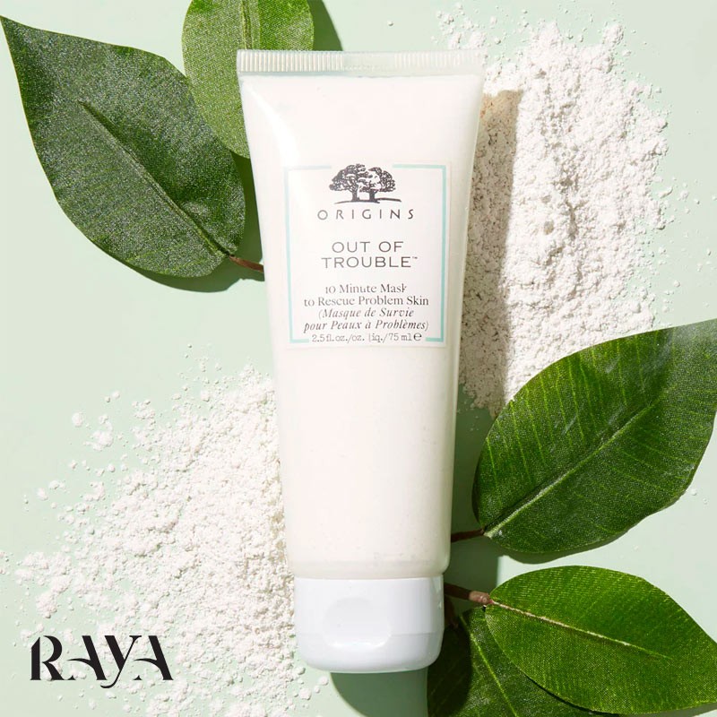 ماسک صورت ترمیم کننده 10 دقیقه ای اوریجینز Origins Out Of Trouble 10 Minute Mask To Rescue Problem Skin