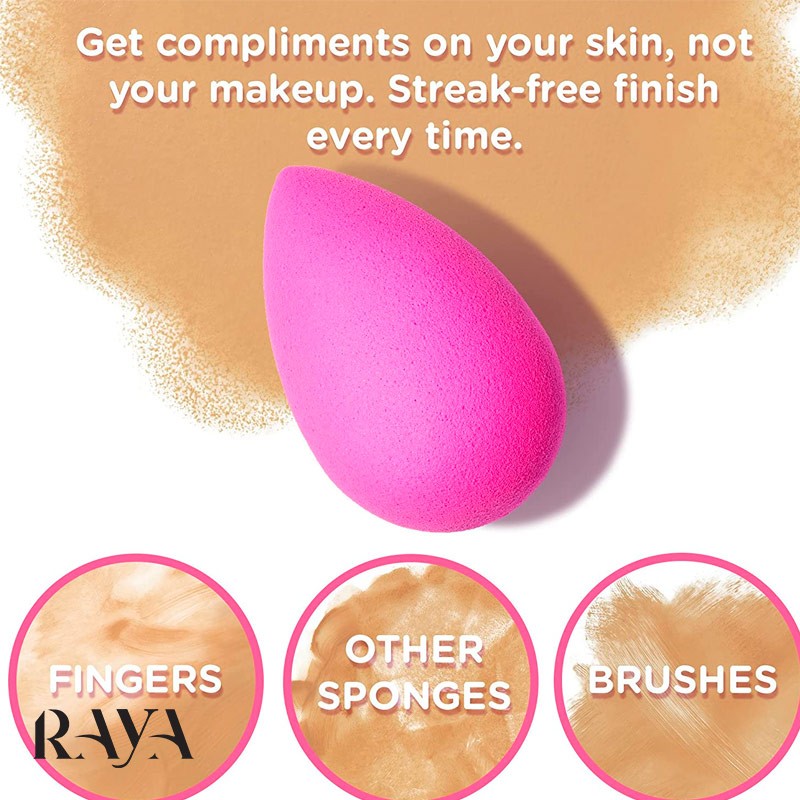 اسفنج آرایشی صورتی بیوتی بلندر The Original Beautyblender Makeup Sponge