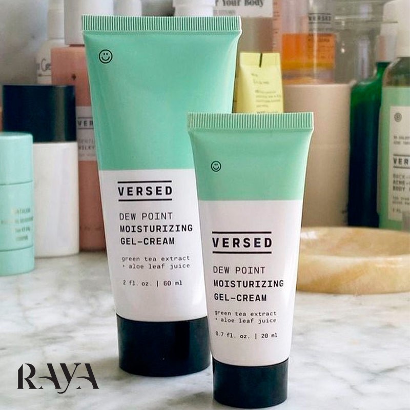 ژل کرم مرطوب کننده و آبرسان ورسد مدل دئو پوینت Versed Dew Point Moisturizing Gel-Cream
