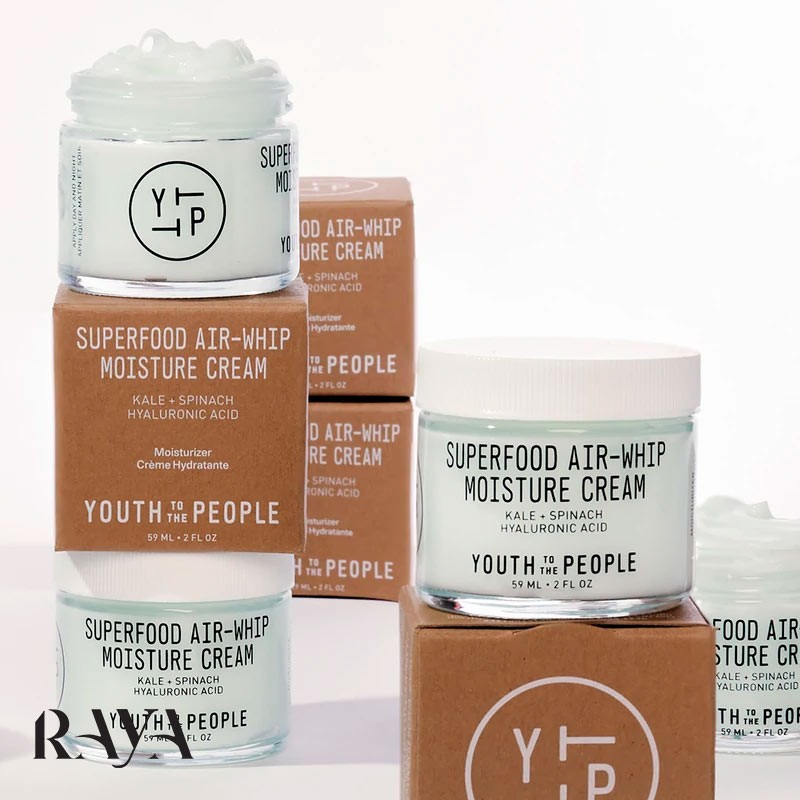 کرم مرطوب کننده و آبرسان سوپر فود ایر-ویپ یوث د پیپل Youth To The People Superfood Air-Whip Moisture Cream