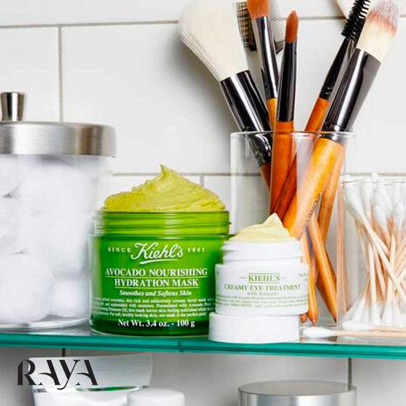 کرم دور چشم مرطوب کننده کیلز حاوی روغن آووکادو Kiehl's Creamy Eye Treatment with Avocado