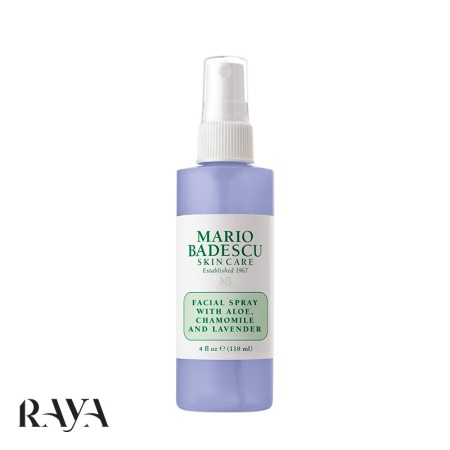 اسپری آبرسان صورت حاوی آلوئه ورا، بابونه و لاوندر ماریو بادسکو حجم 59ML