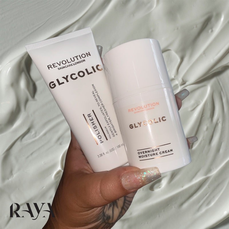 لایه بردار و اسکراب گلیکولیک اسید پولیشینگ رولوشن Revolution Skincare Glycolic Acid AHA Glow Polishing Scrub