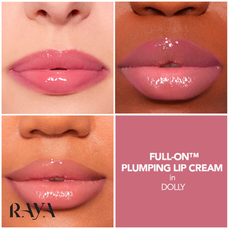 لیپگلاس کرمی براق کننده لب بوکسوم مدل فول آن پلامپینگ Buxom Full-On Plumping Lip Cream Gloss