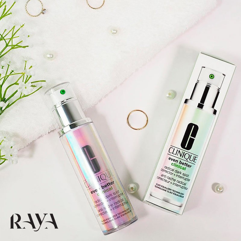 سرم روشن کننده و پیشگیری از لکه های تیره ایون بتر کلینیکال کلینیک Clinique Even Better Clinical Radical Dark Spot Corrector + Interrupter