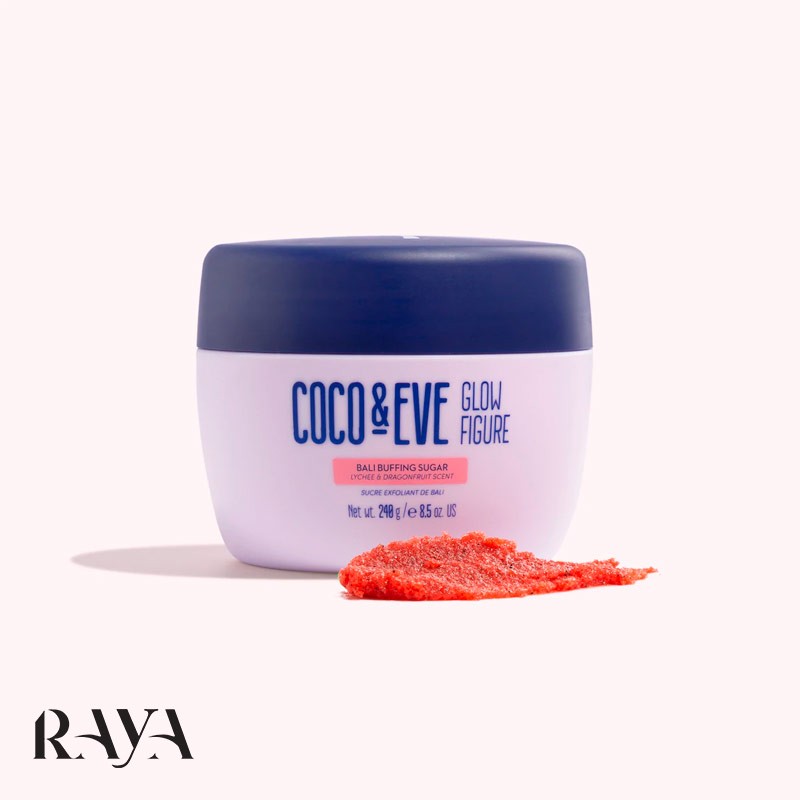 اسکراب و لایه بردار سه گانه شکر کوکو اند ایو مدل بالی بافینگ Coco & Eve Bali Buffing Sugar
