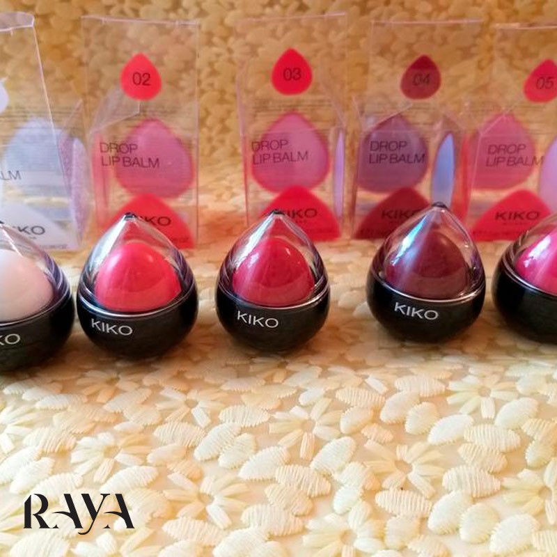 بالم لب رنگی و مرطوب کننده قطره ای کیکو میلانو Kiko Milano Drop Lip Balm