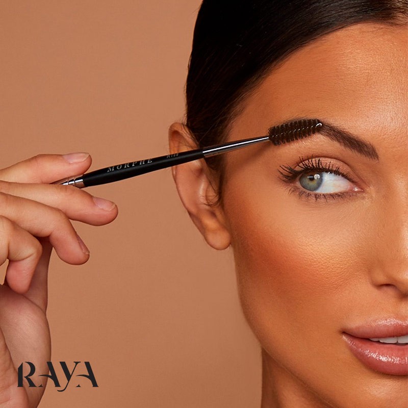 براش ابرو دو طرفه مورفی شماره ام158 Morphe M158 - Angle Liner/Spoolie Eyebrow Brush