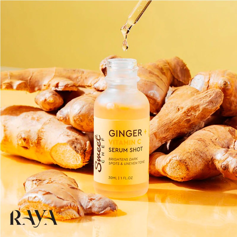 سرم روشن کننده ویتامین C و زنجبیل سوییت شف Sweet Chef Ginger + Vitamin C Serum