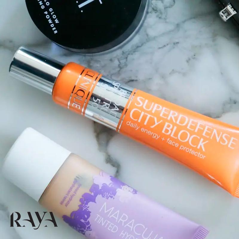 کرم ضد آفتاب روزانه انرژی پلاس کلینیک با SPF 50 مدل سوپردیفنس سیتی بلاک Clinique Superdefense City Block Broad Spectrum SPF 50 Daily Energy + Face Protector
