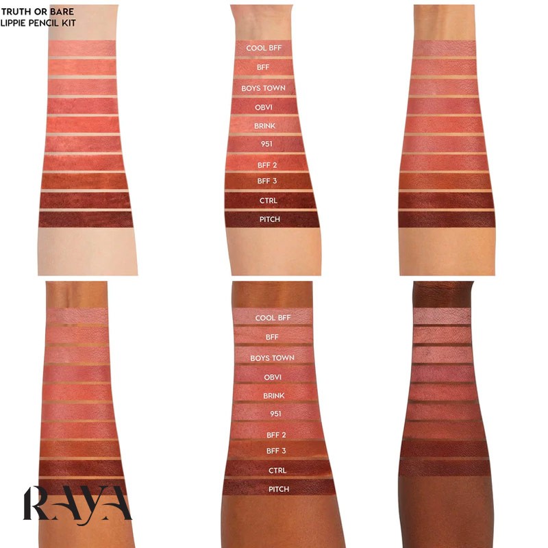 مداد لب کالرپاپ مدل تروث اور بیر (جرات یا حقیقت) Colourpop Truth or Bare Lippie Pencil Vault