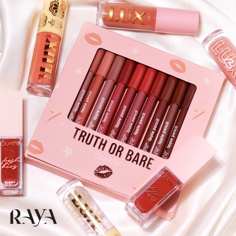 مداد لب کالرپاپ مدل تروث اور بیر (جرات یا حقیقت) Colourpop Truth or Bare Lippie Pencil Vault