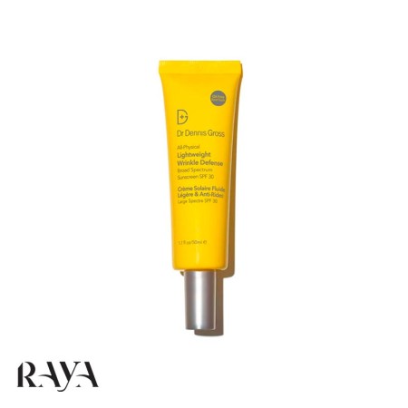 کرم ضد آفتاب سبک فیزیکی دکتر دنیس گراس مدل رینکل دیفنس با SPF 30 حجم 50 و 30 میل