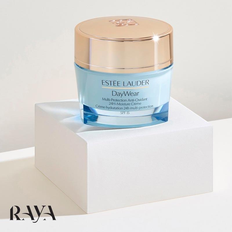 کرم مرطوب کننده 24 ساعته دی ویر مولتی پروتکشن و آنتی اکسیدان استی لادر با اس پی اف15 Estée Lauder DayWear Moisturizer Multi-Protection Anti-Oxidant 24H-Moisture Creme