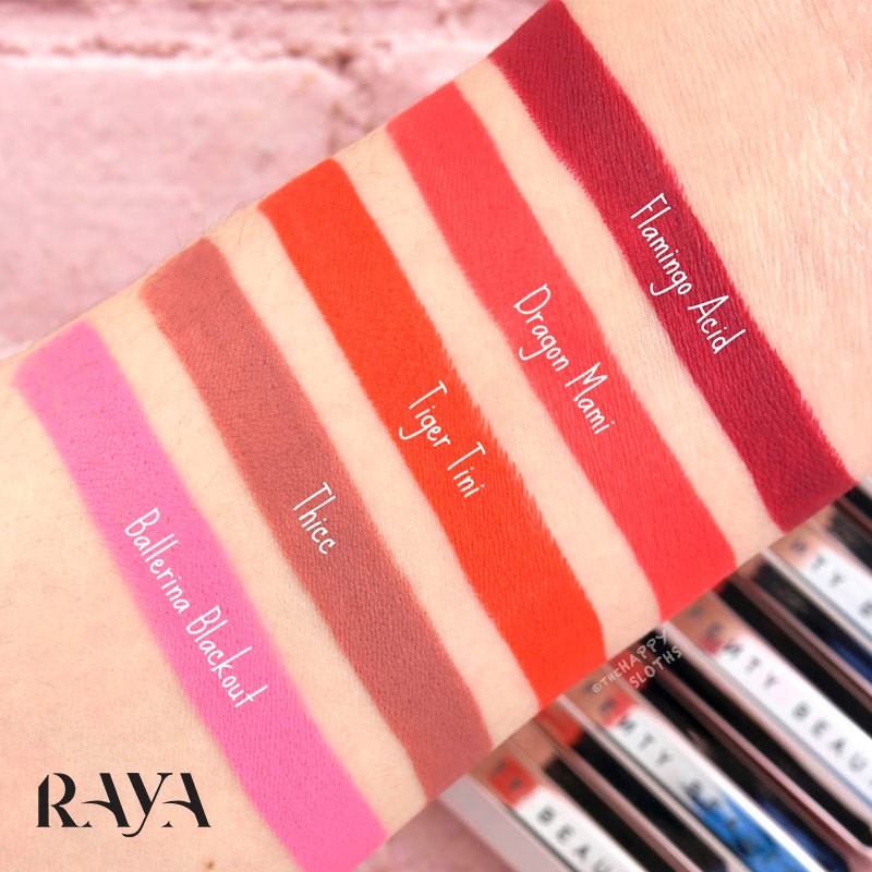 رژ لب جامد و مات و مخملی ماتمویزل فنتی بیوتی Fenty Beauty Mattemoiselle Plush Matte Lipstick