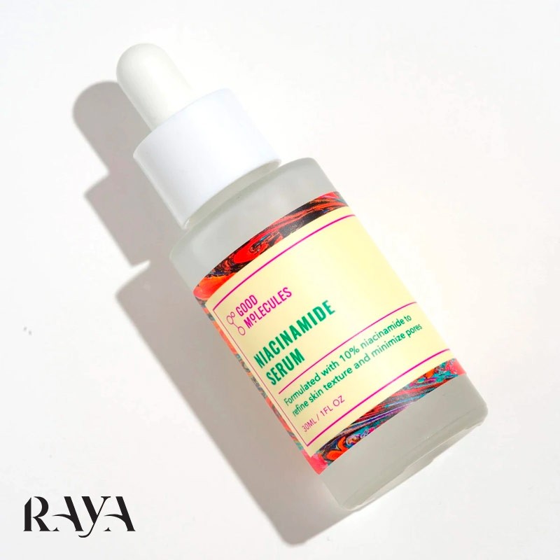 سرم روشن کننده و یکدست کننده نیاسینامید گود مولکولز Good Molecules Niacinamide Serum