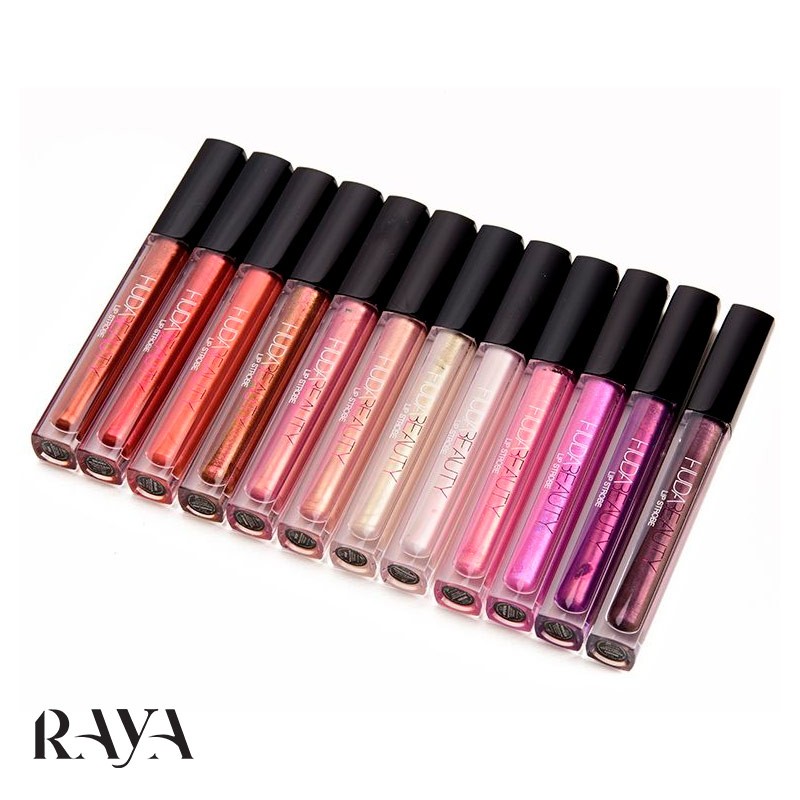 لیپگلاس متالیک هدی بیوتی مدل لیپ استروب Huda beauty Lip Strobe Metallic Lip Gloss