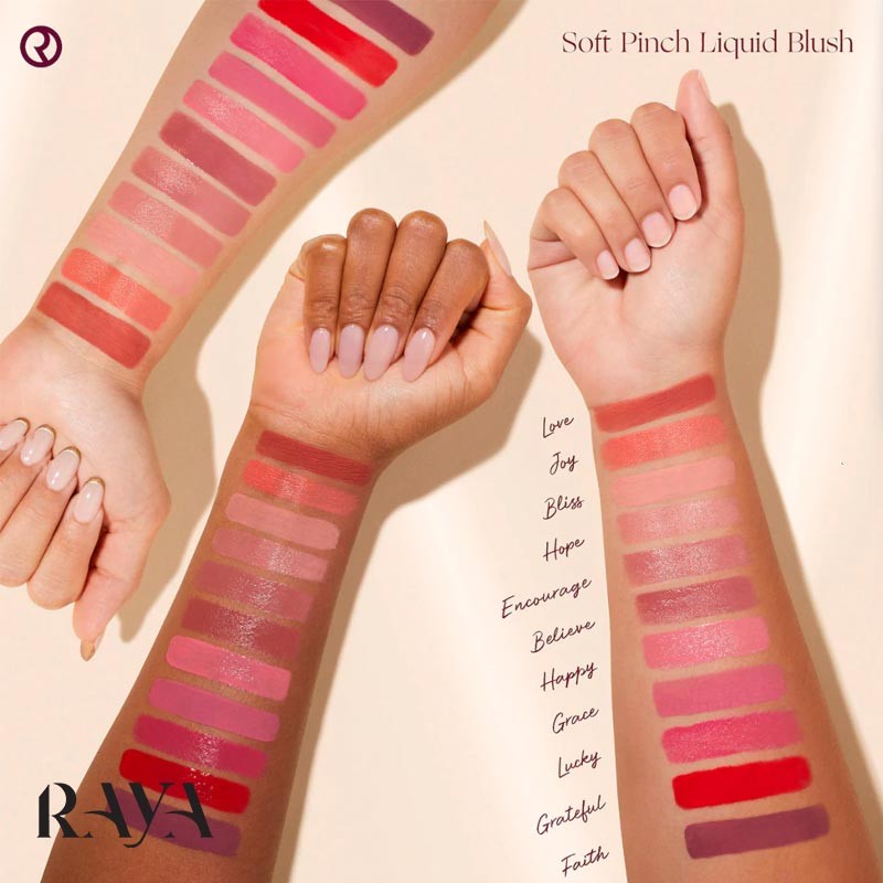 رژگونه مایع سافت پینچ رر بیوتی Rare Beauty Soft Pinch Liquid Blush