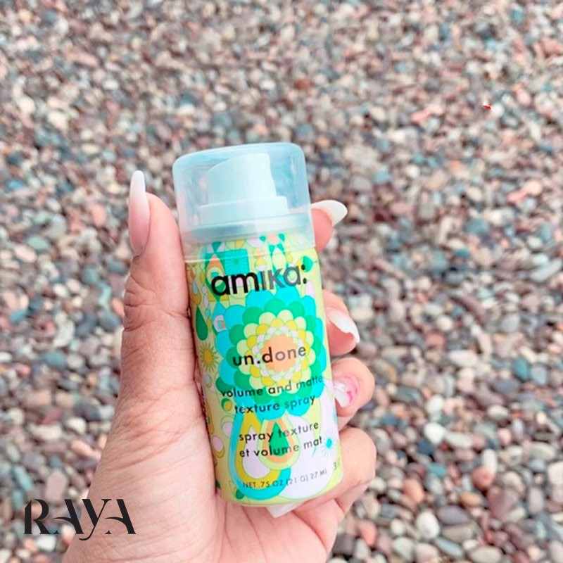 اسپری حجم دهنده و حالت دهنده مو مات مدل آن دان آمیکا  Amika Un.Done Volume and Matte Texture Spray