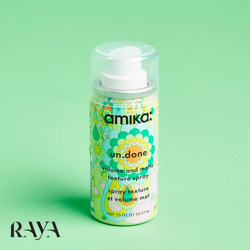 اسپری حجم دهنده و حالت دهنده مو مات مدل آن دان آمیکا  Amika Un.Done Volume and Matte Texture Spray