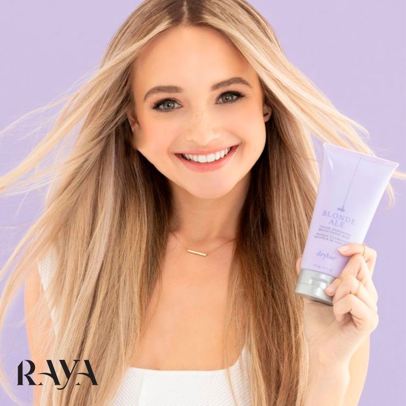 ماسک مو بنفش روشن و براق کننده رنگ بلوند آل درایبار Drybar Blonde Ale Color-Enhancing Brightening Mask