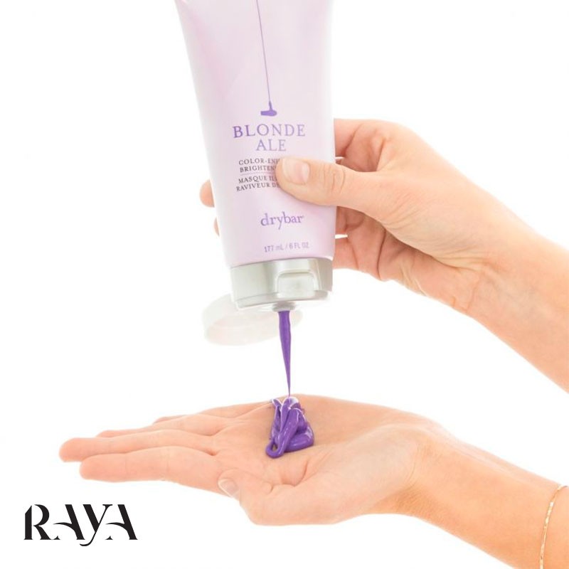 ماسک مو بنفش روشن و براق کننده رنگ بلوند آل درایبار Drybar Blonde Ale Color-Enhancing Brightening Mask