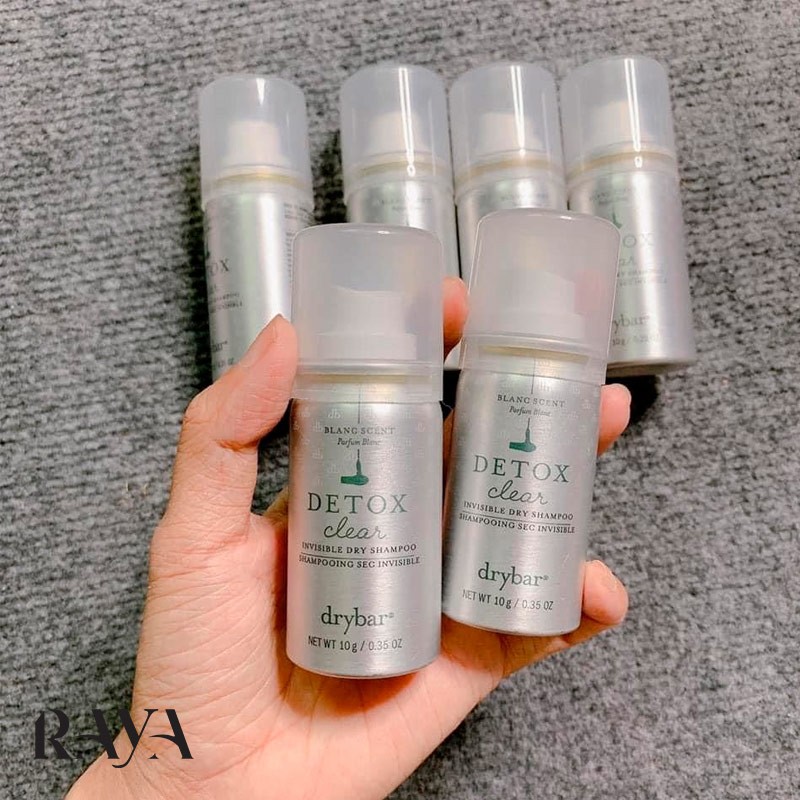 شامپو خشک بی رنگ درایبار مدل دتوکس کلییر اینویزیبل Drybar Detox Clear Invisible Dry Shampoo