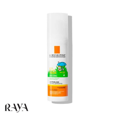 لوسیون ضد آفتاب مخصوص نوزادان و کودکان لاروش پوزای مدل آنتلیوس درمو پدیاتریکس با Spf50+ 