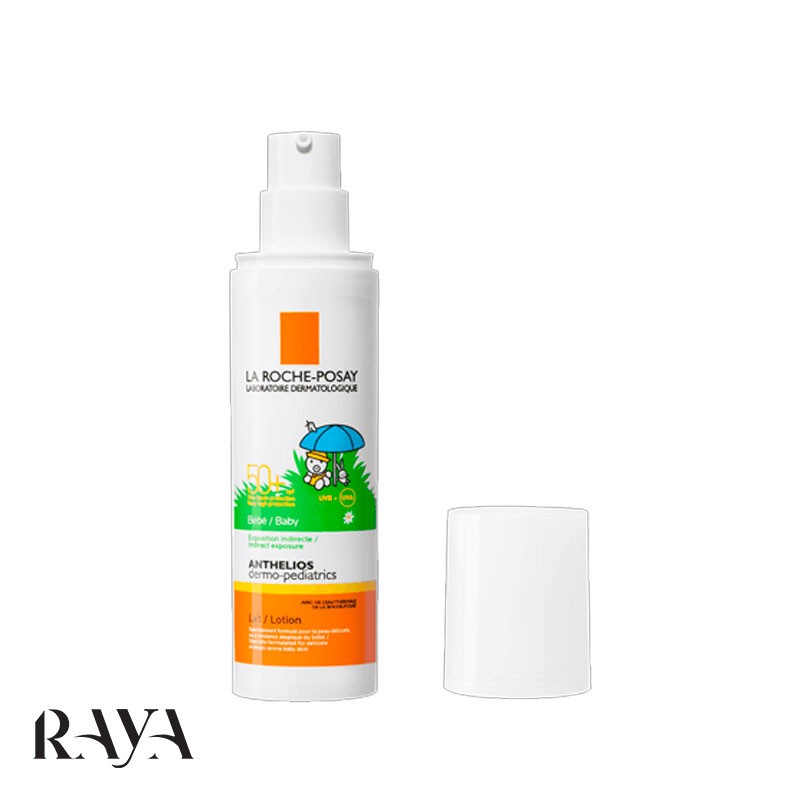 لوسیون ضد آفتاب مخصوص نوزادان و کودکان لاروش پوزای مدل آنتلیوس درمو پدیاتریکس La Roche-Posay Anthelios Dermo-Pediatrics Baby Lotion Spf50