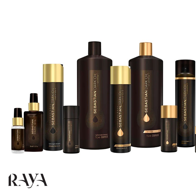 vشامپو براق کننده و نرم کننده مو دارک اویل سباستین پروفشنال Sebastian Professional Dark Oil Shampoo